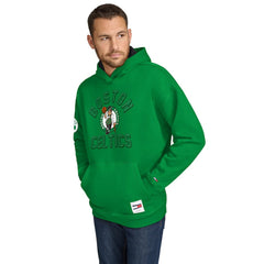 Boston Celtics Tommy Jeans Sebastian Pullover Hoodie Kelly Green - NBA