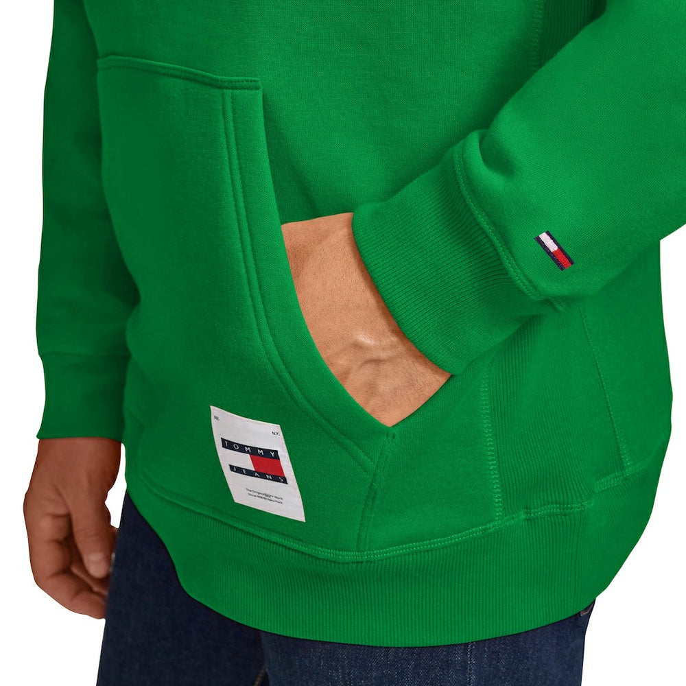 Boston Celtics Tommy Jeans Sebastian Pullover Hoodie Kelly Green - NBA