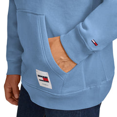 Memphis Grizzlies Tommy Jeans Sebastian Pullover Hoodie Light Blue - NBA