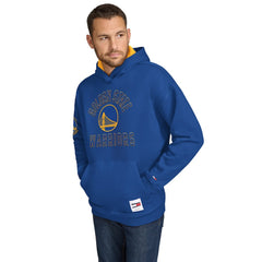 Golden State Warriors Tommy Jeans Sebastian Pullover Hoodie Royal - NBA