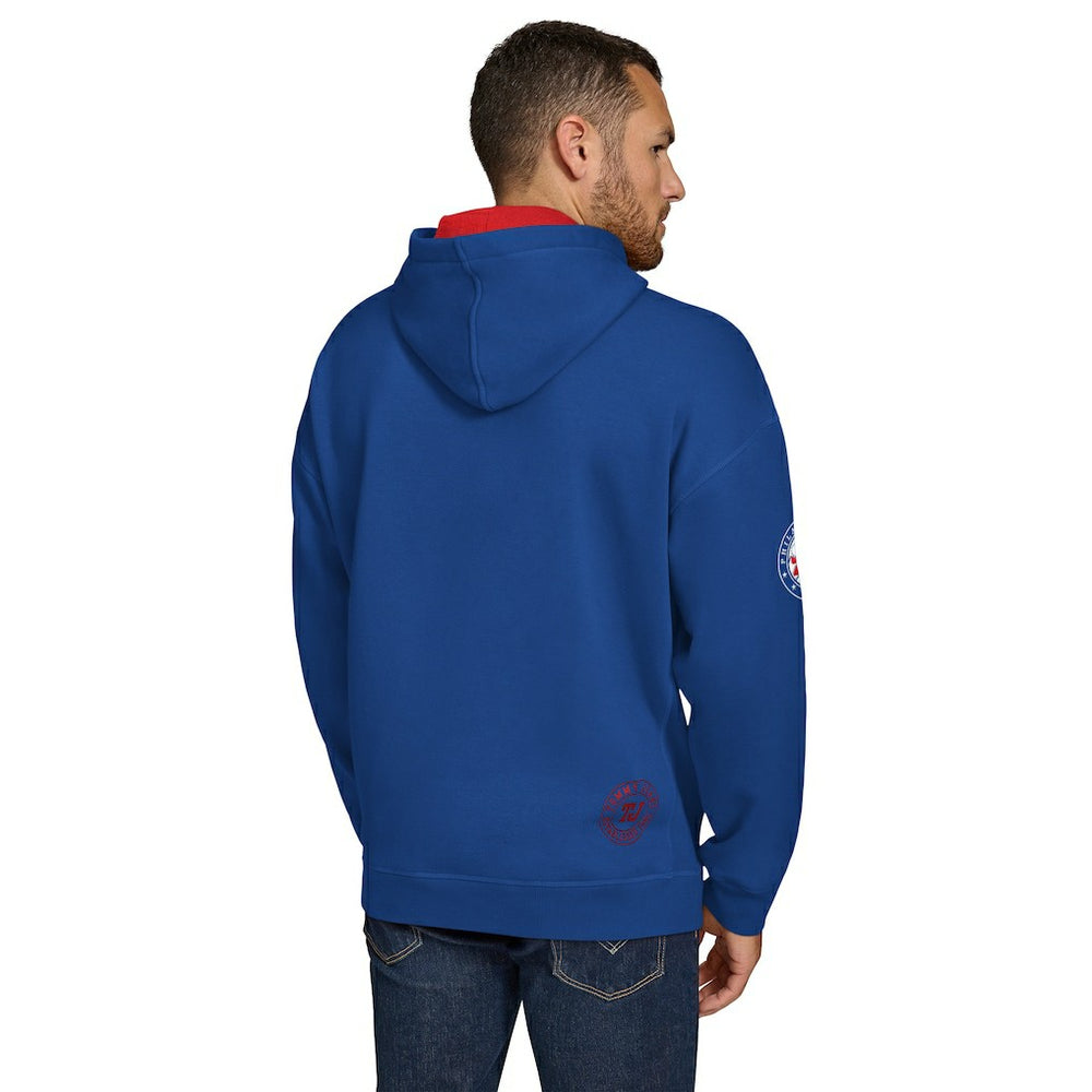 Philadelphia 76ers Tommy Jeans Sebastian Pullover Hoodie Royal - NBA