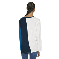 Minnesota Timberwolves Tommy Jeans Women's Amelia Color Blocked Long Sleeve T-Shirt White/Navy - NBA