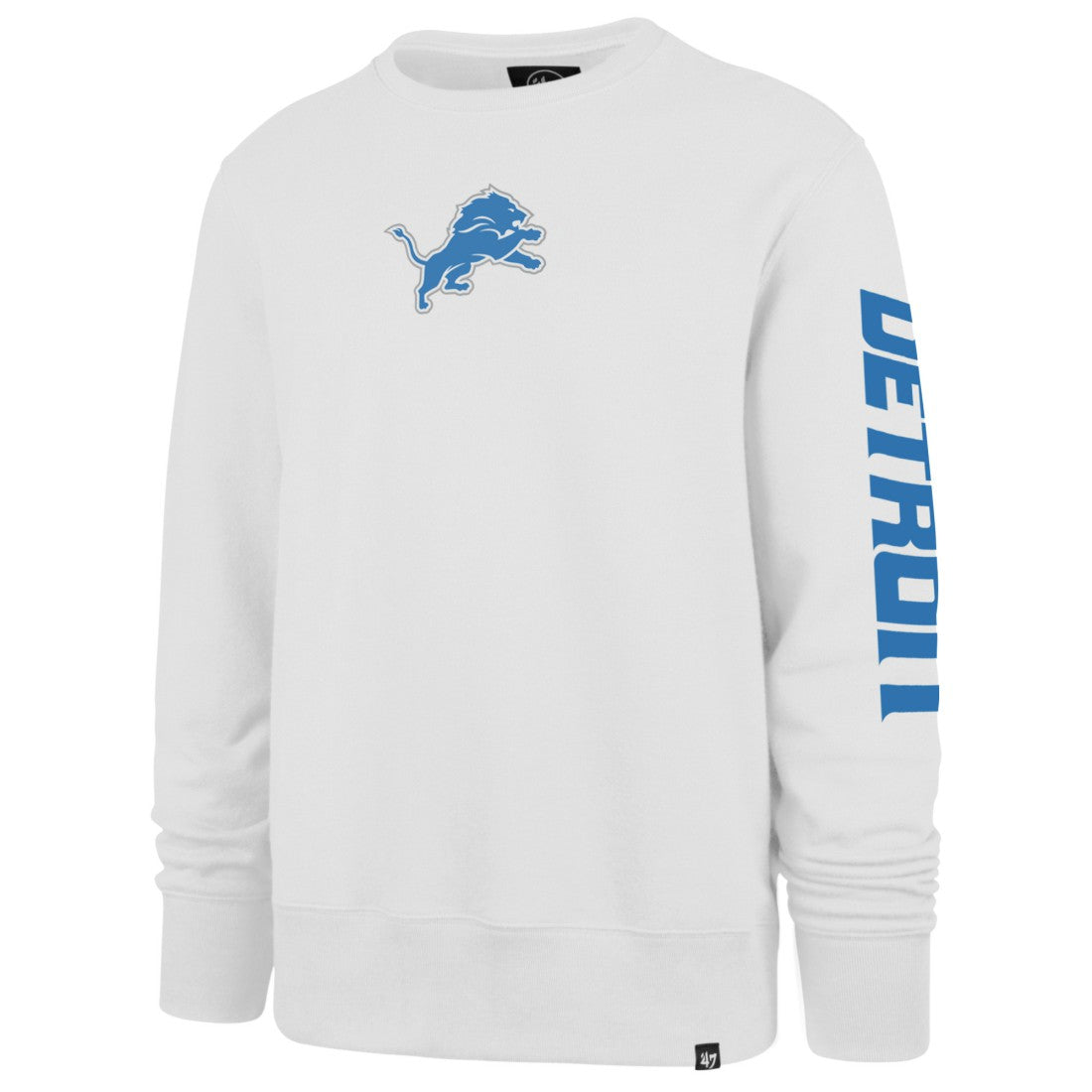 Detroit Lions '47 Headline Pullover Sweatshirt White | 47 brand