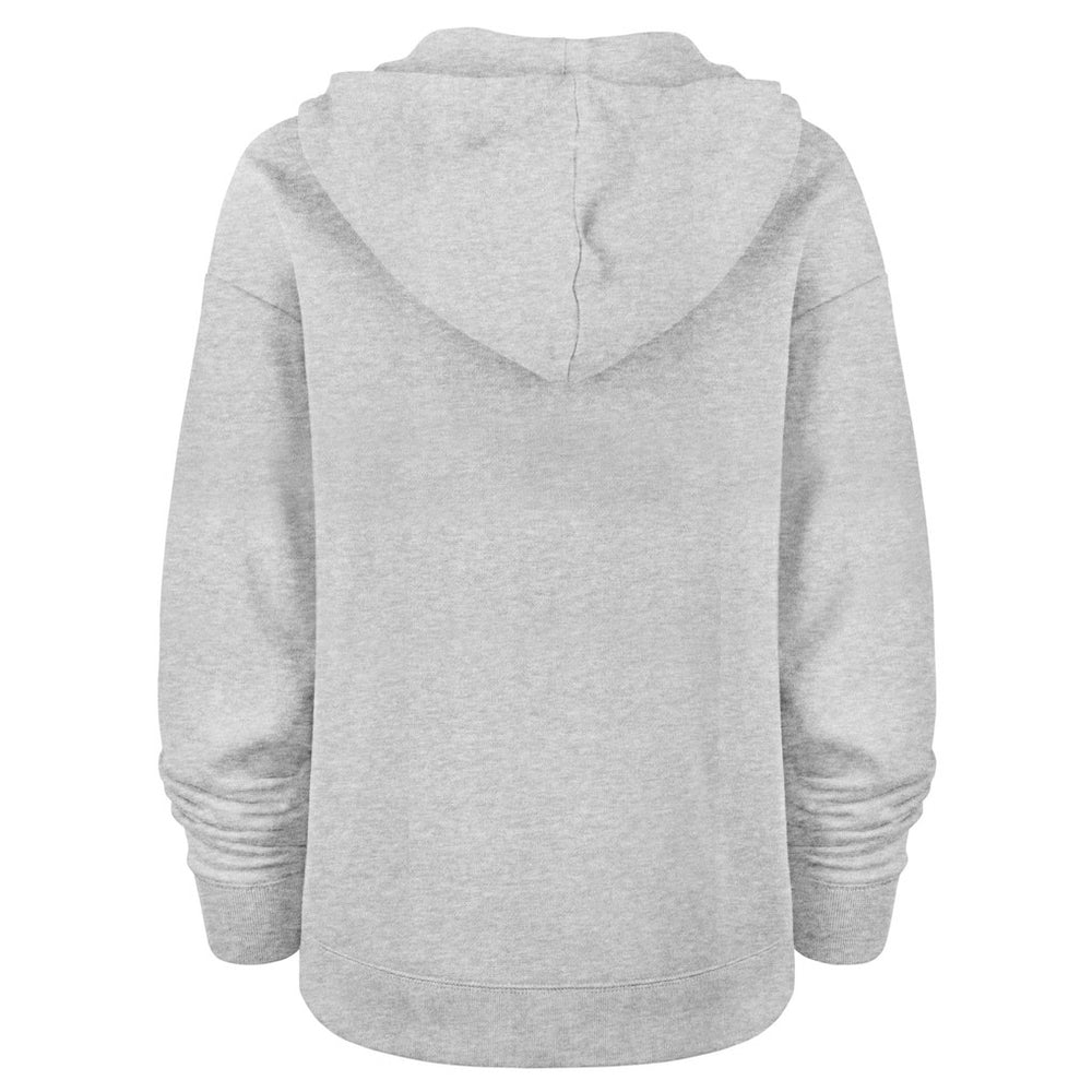New York Jets '47 Women's Premier Kennedy V-Neck Pullover Hoodie Gray | 47 brand