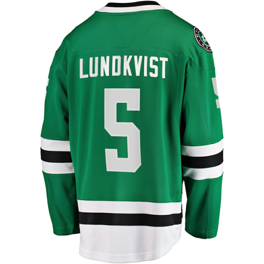 Nils Lundkvist Dallas Stars Fanatics Home Premier Breakaway Player Jersey - Kelly Green - NHL
