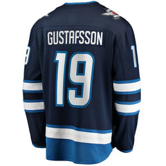 David Gustafsson Winnipeg Jets Fanatics Home Premier Breakaway Player Jersey - Navy - NHL