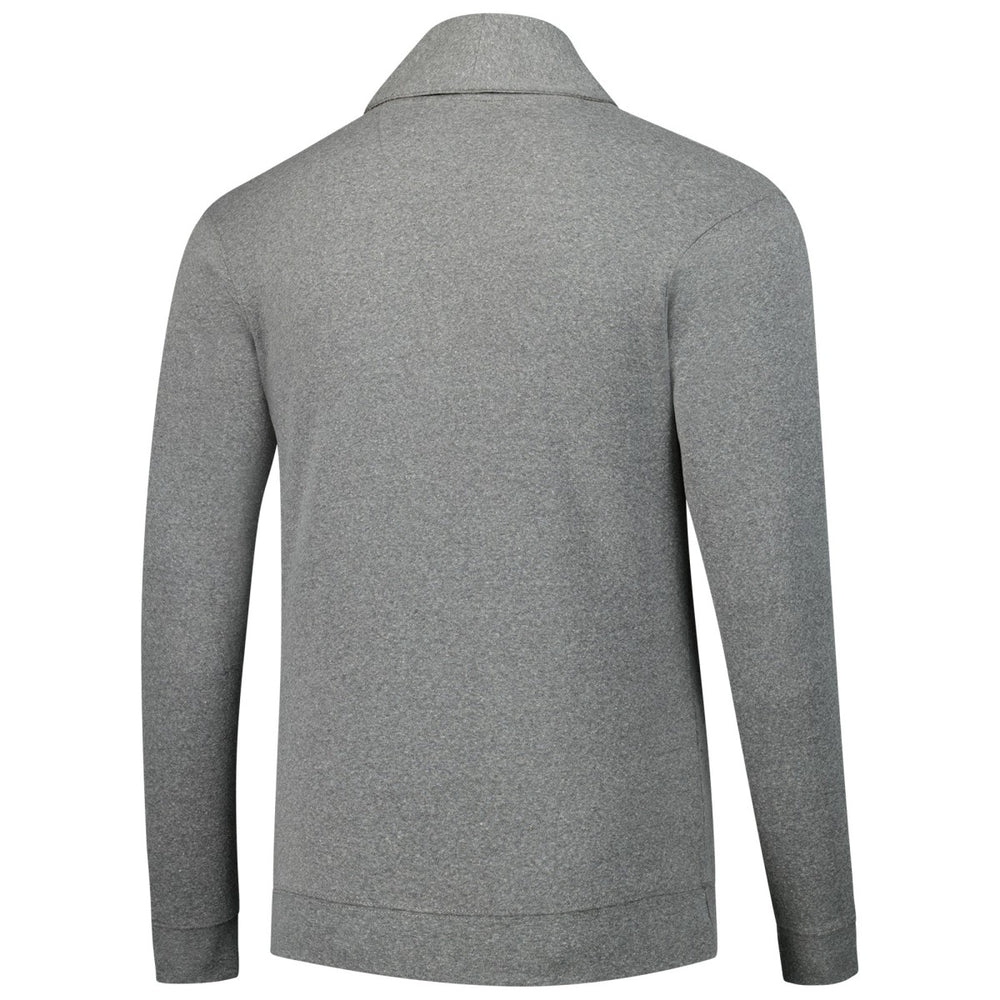 New York Knicks Sportiqe Unisex Henshaw Full-Button Cardigan Sweater Heather Gray - NBA