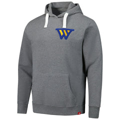 Golden State Warriors Sportiqe Unisex Varsity Collection Blake Pullover Hoodie Heather Gray - NBA