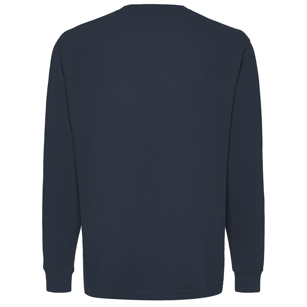 Philadelphia 76ers Sportiqe Unisex Wales Heavyweight Pocket Long Sleeve T-Shirt Navy - NBA