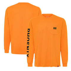 Phoenix Suns Sportiqe Unisex Wales Heavyweight Pocket Long Sleeve T-Shirt Orange - NBA