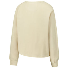 Milwaukee Bucks Sportiqe Unisex High Country Collection Cullen Waffle Knit Long Sleeve T-Shirt Cream - NBA