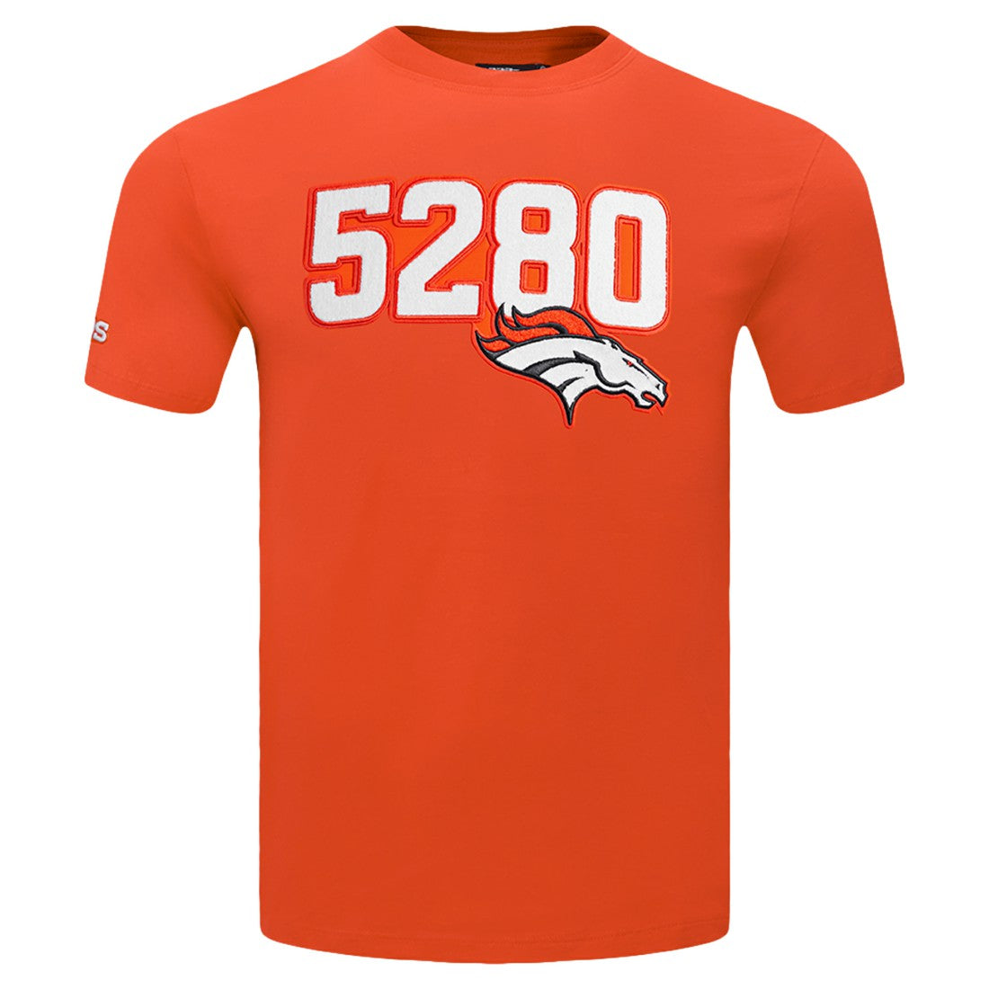 Denver Broncos Pro Standard Frozen Single Jersey T-Shirt Orange | NFL