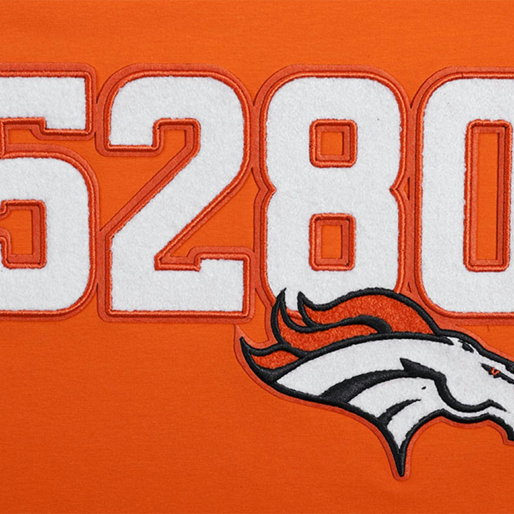 Denver Broncos Pro Standard Frozen Single Jersey T-Shirt Orange | NFL