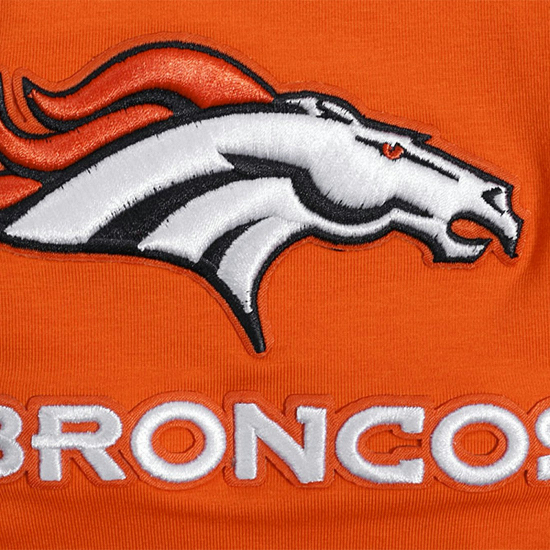 Denver Broncos Pro Standard Frozen Single Jersey T-Shirt Orange | NFL