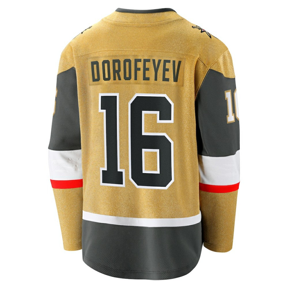 Pavel Dorofeyev Vegas Golden Knights Fanatics Premier Breakaway Player Jersey - Gold - NHL