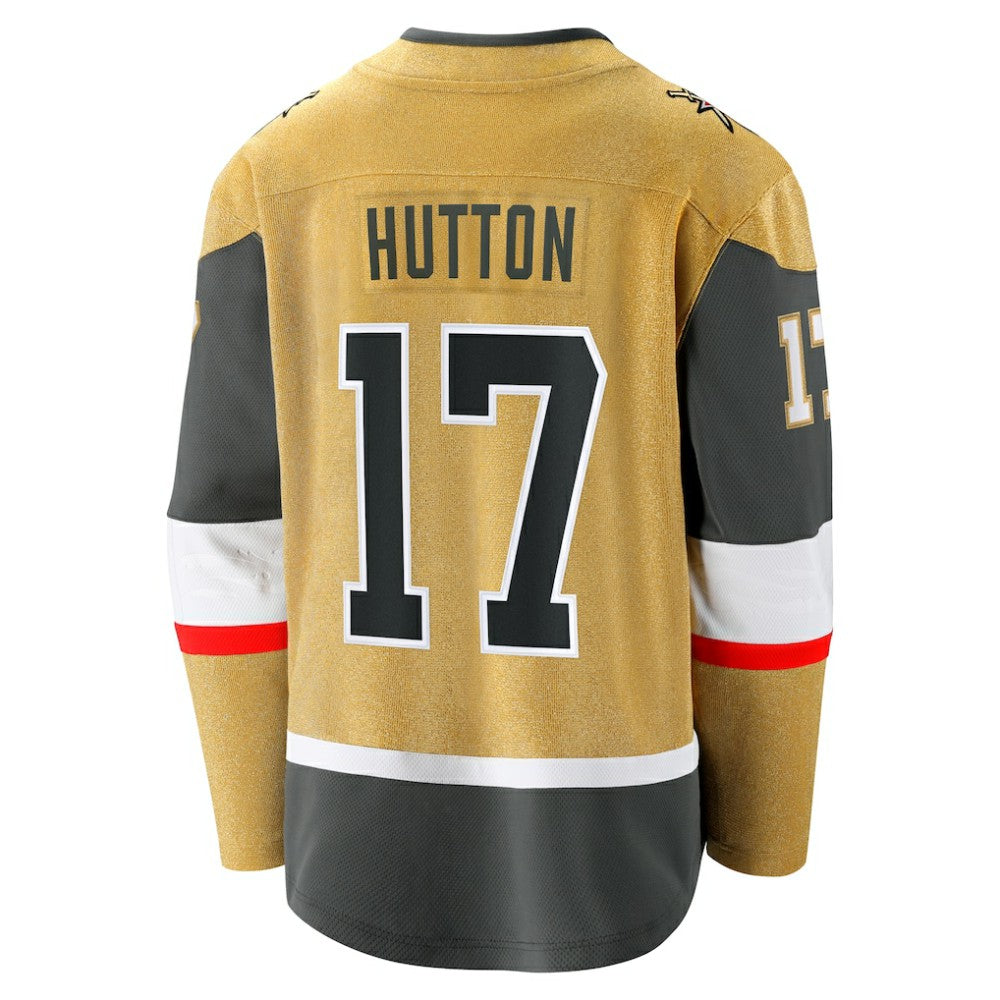 Ben Hutton Vegas Golden Knights Fanatics Home Premier Breakaway Player Jersey - Gold - NHL
