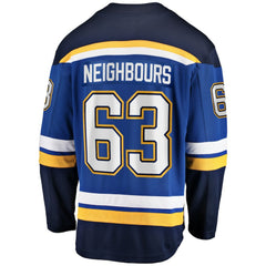 Jake Neighbours St. Louis Blues Fanatics Home Premier Breakaway Player Jersey - Blue - NHL