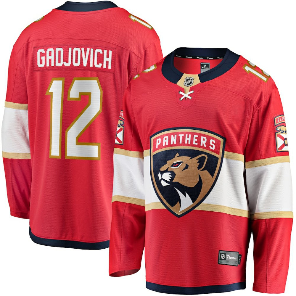Jonah Gadjovich Florida Panthers Fanatics Premier Breakaway Player Jersey - Red - NHL