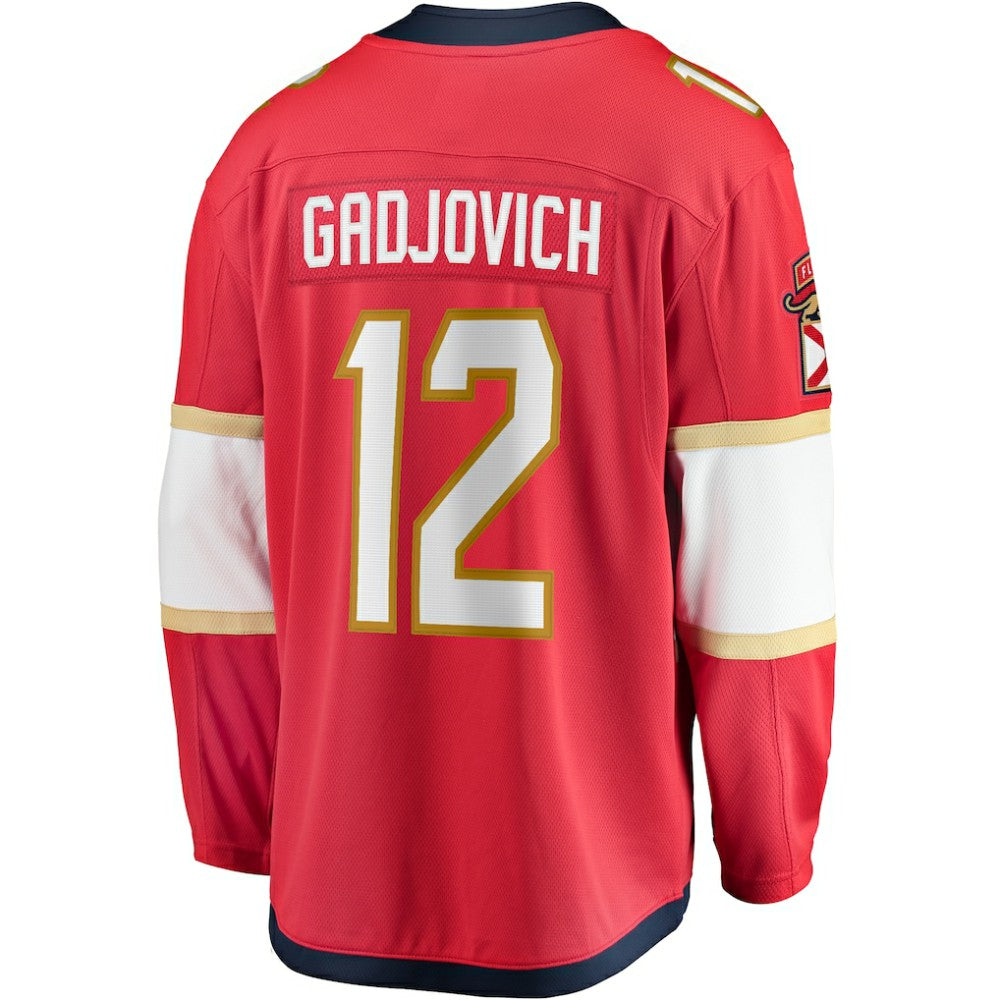 Jonah Gadjovich Florida Panthers Fanatics Premier Breakaway Player Jersey - Red - NHL