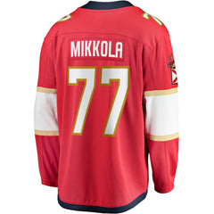 Niko Mikkola Florida Panthers Fanatics Premier Breakaway Player Jersey - Red - NHL