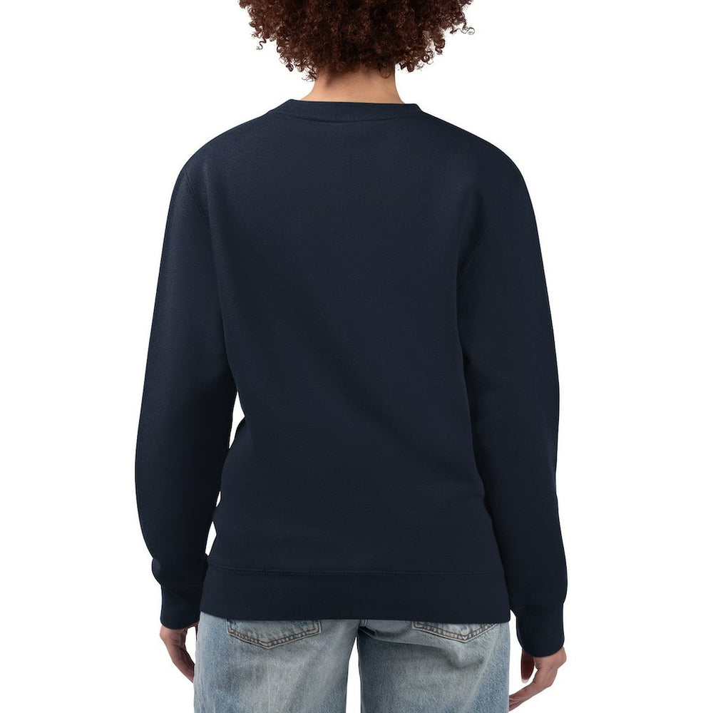 Chicago Bears G-III 4Her by Carl Banks Women's Football Logo Graphic Fleece Tri-Blend Pullover Sweatshirt Navy | NFL
