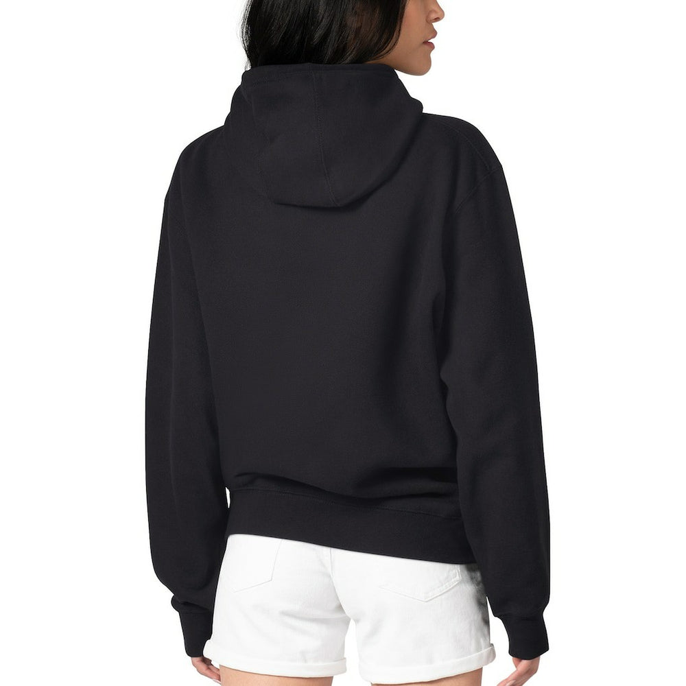 Minnesota Vikings G-III 4Her by Carl Banks Women's Football Logo Fleece Tri-Blend Pullover Hoodie Black | NFL