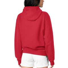 Buffalo Bills G-III 4Her by Carl Banks Women's Football Logo Fleece Tri-Blend Pullover Hoodie Red | NFL