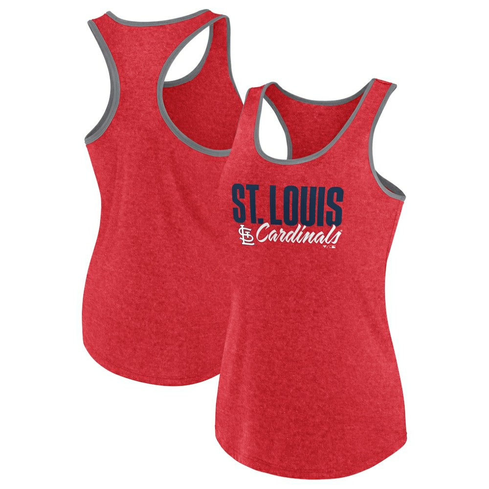 St. Louis Cardinals Profile Women's Plus Size Racerback Tank Top - MLB