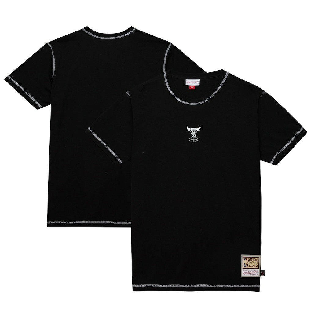 Chicago Bulls Hardwood Classics Contrast 2K Graphic T-Shirt Black - NBA