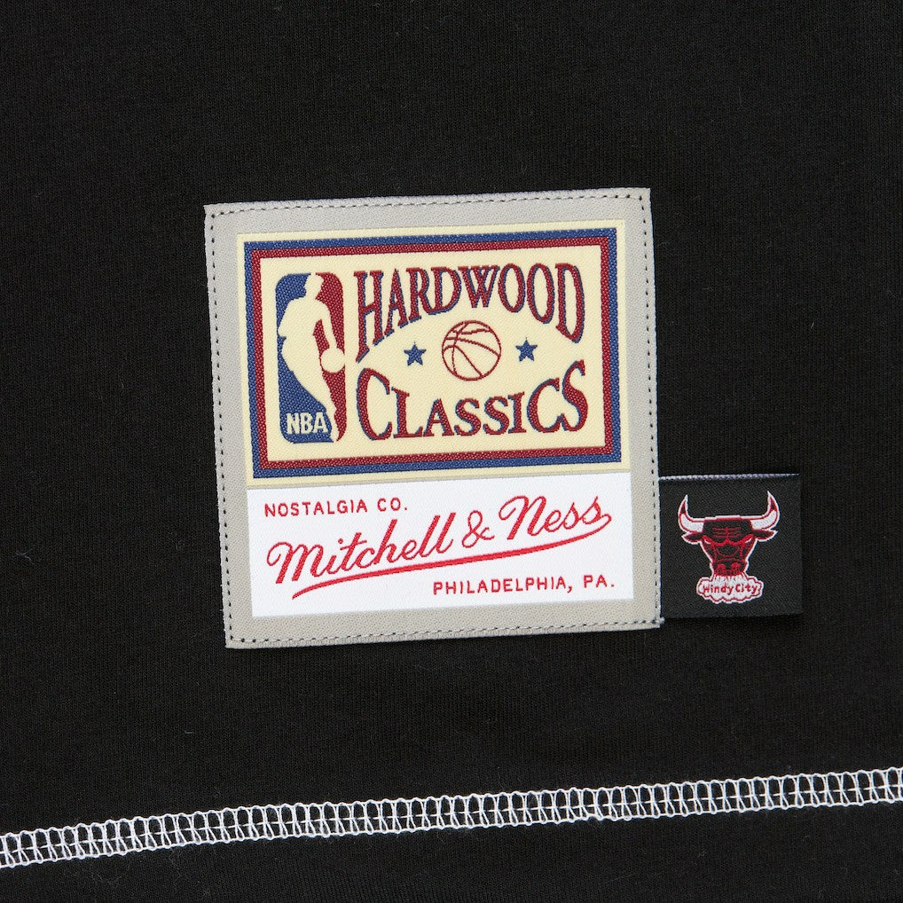 Chicago Bulls Hardwood Classics Contrast 2K Graphic T-Shirt Black - NBA