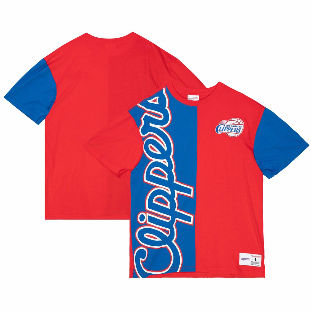 LA Clippers Play By Play 2.0 T-Shirt Royal/Red - NBA