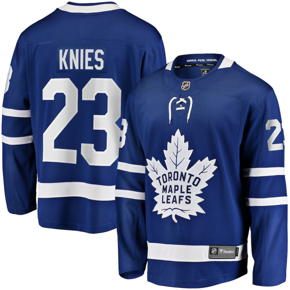 Matthew Knies Toronto Maple Leafs Fanatics Home Premier Breakaway Player Jersey - Blue - NHL