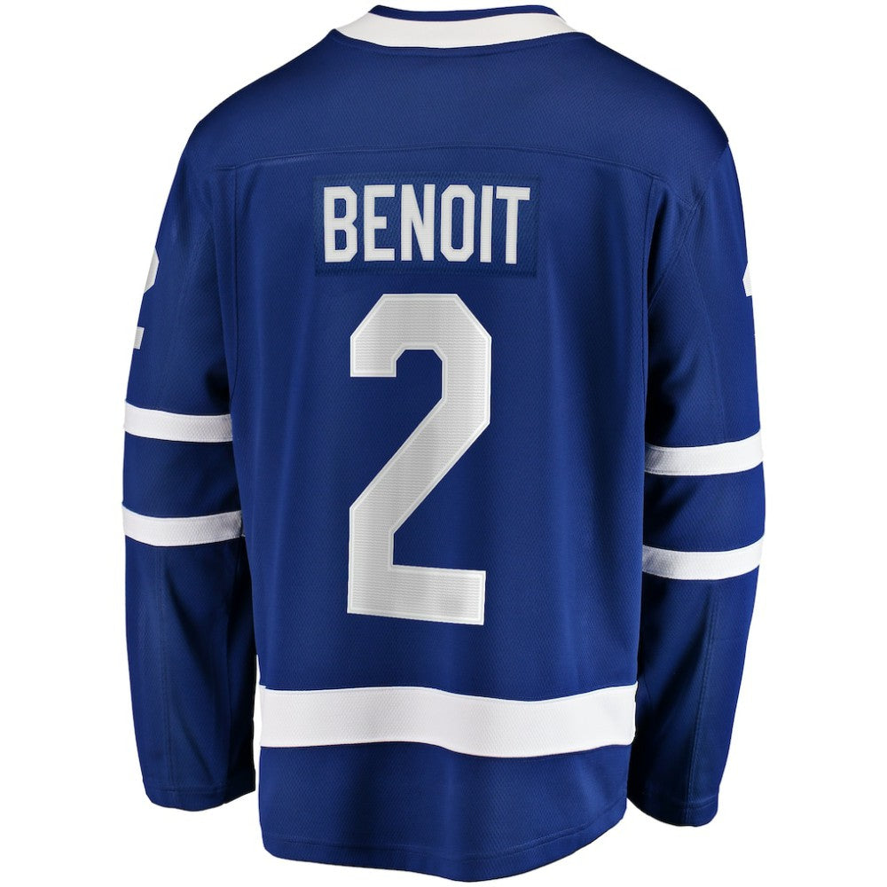 Simon Benoit Toronto Maple Leafs Fanatics Home Premier Breakaway Player Jersey - Blue - NHL