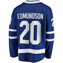 Joel Edmundson Toronto Maple Leafs Fanatics Home Premier Breakaway Player Jersey - Blue - NHL