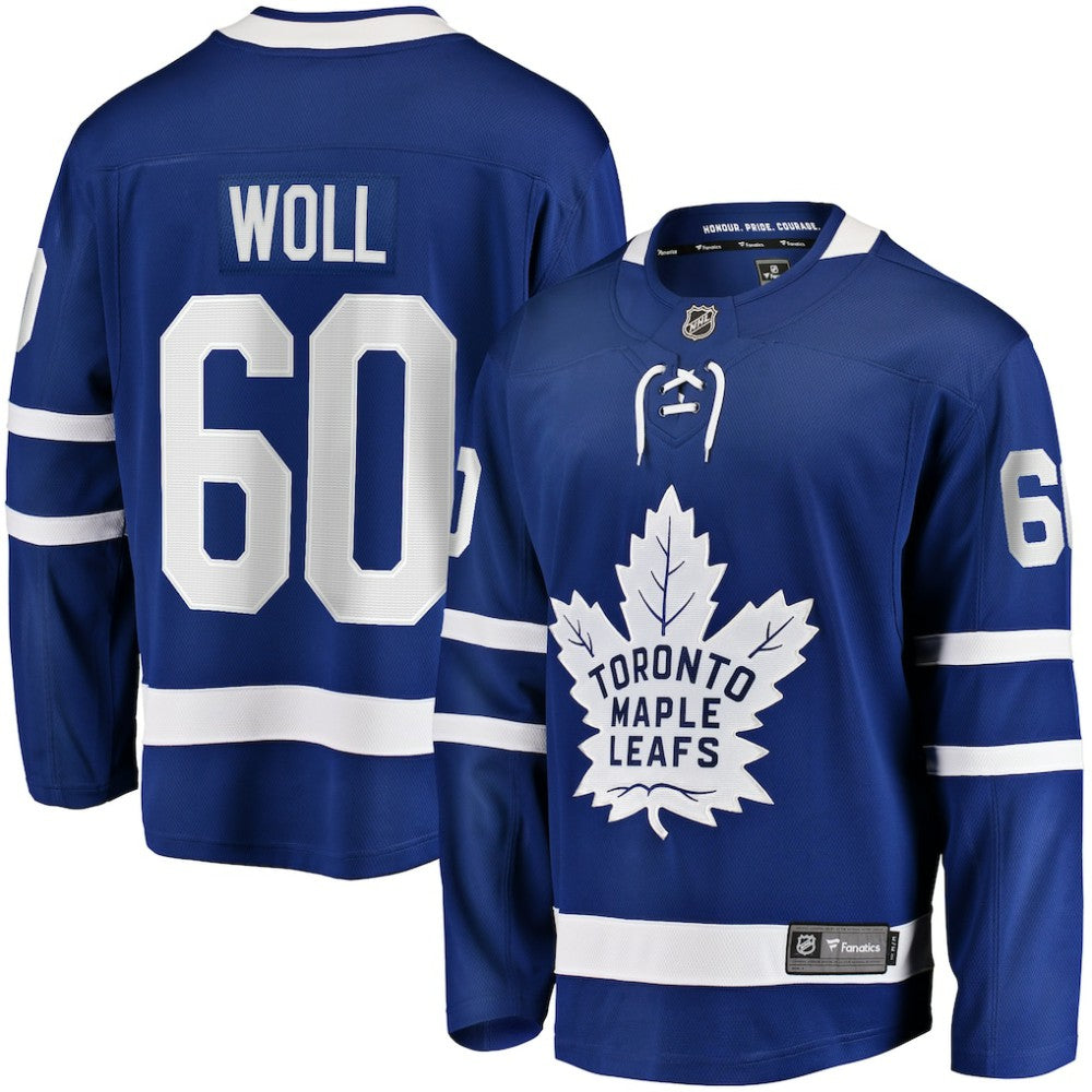 Joseph Woll Toronto Maple Leafs Fanatics Home Premier Breakaway Player Jersey - Blue - NHL