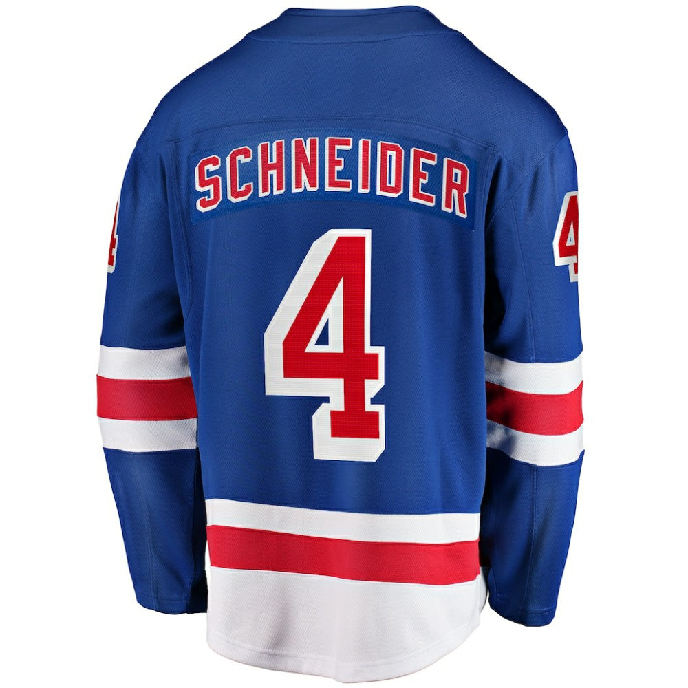 Braden Schneider New York Rangers Fanatics Home Premier Breakaway Player Jersey - Blue - NHL