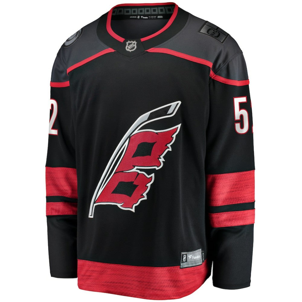 Pyotr Kochetkov Carolina Hurricanes Fanatics Home Premier Breakaway Player Jersey - Black - NHL