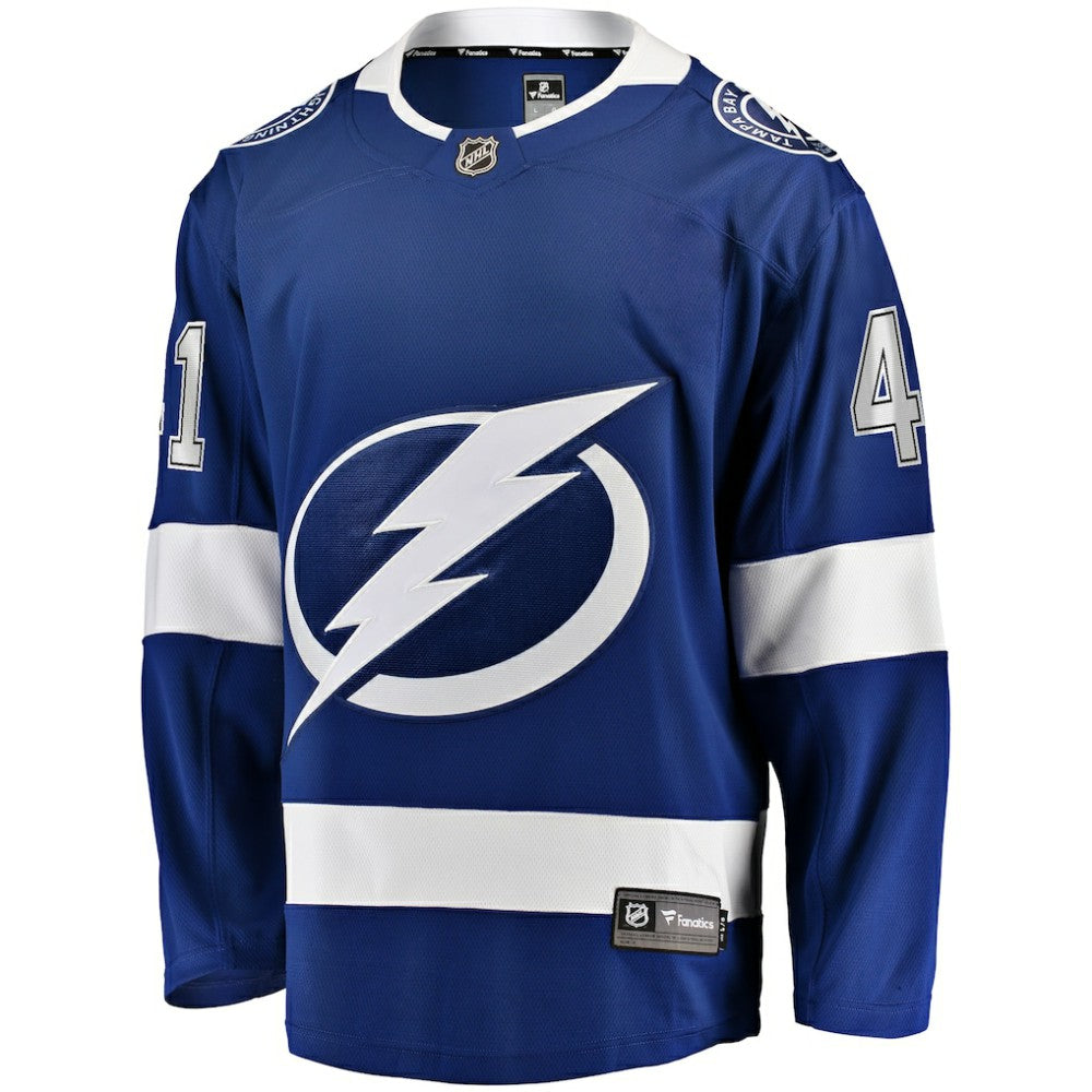 Mitchell Chaffee Tampa Bay Lightning Fanatics Home Premier Breakaway Player Jersey - Blue - NHL