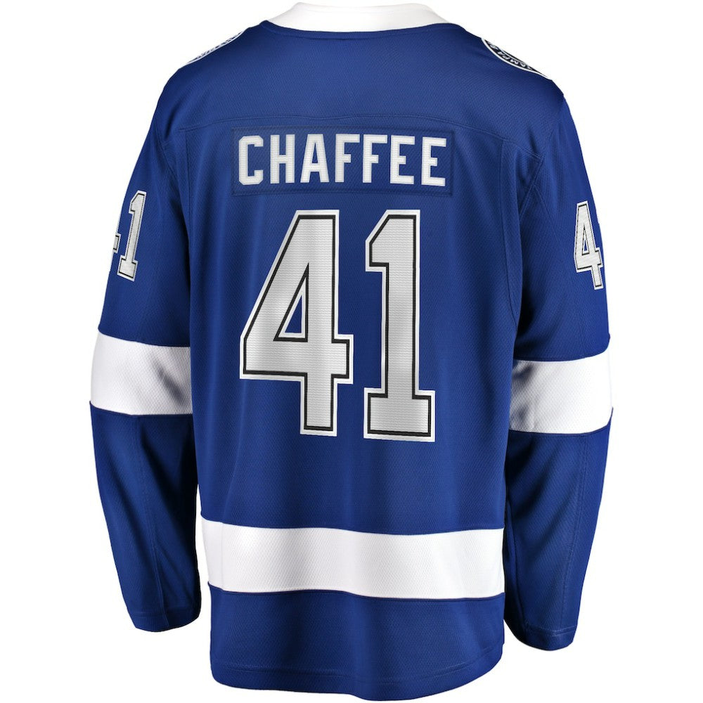 Mitchell Chaffee Tampa Bay Lightning Fanatics Home Premier Breakaway Player Jersey - Blue - NHL