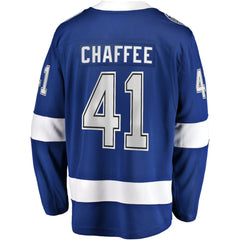 Mitchell Chaffee Tampa Bay Lightning Fanatics Home Premier Breakaway Player Jersey - Blue - NHL