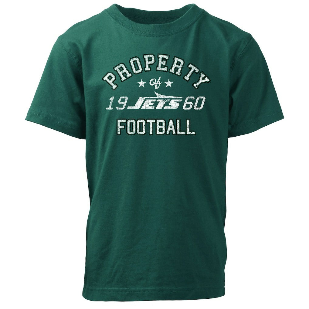 New York Jets Wes & Willy Youth Property Of T-Shirt Green | NFL