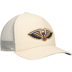 New Orleans Pelicans Trucker Adjustable Hat Cream - NBA