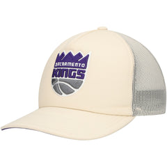Sacramento Kings Trucker Adjustable Hat Cream - NBA