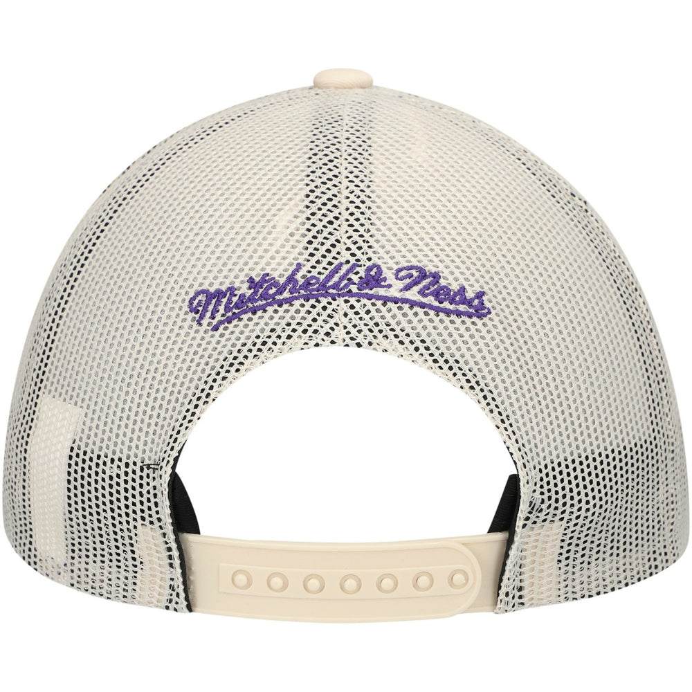 Sacramento Kings Trucker Adjustable Hat Cream - NBA