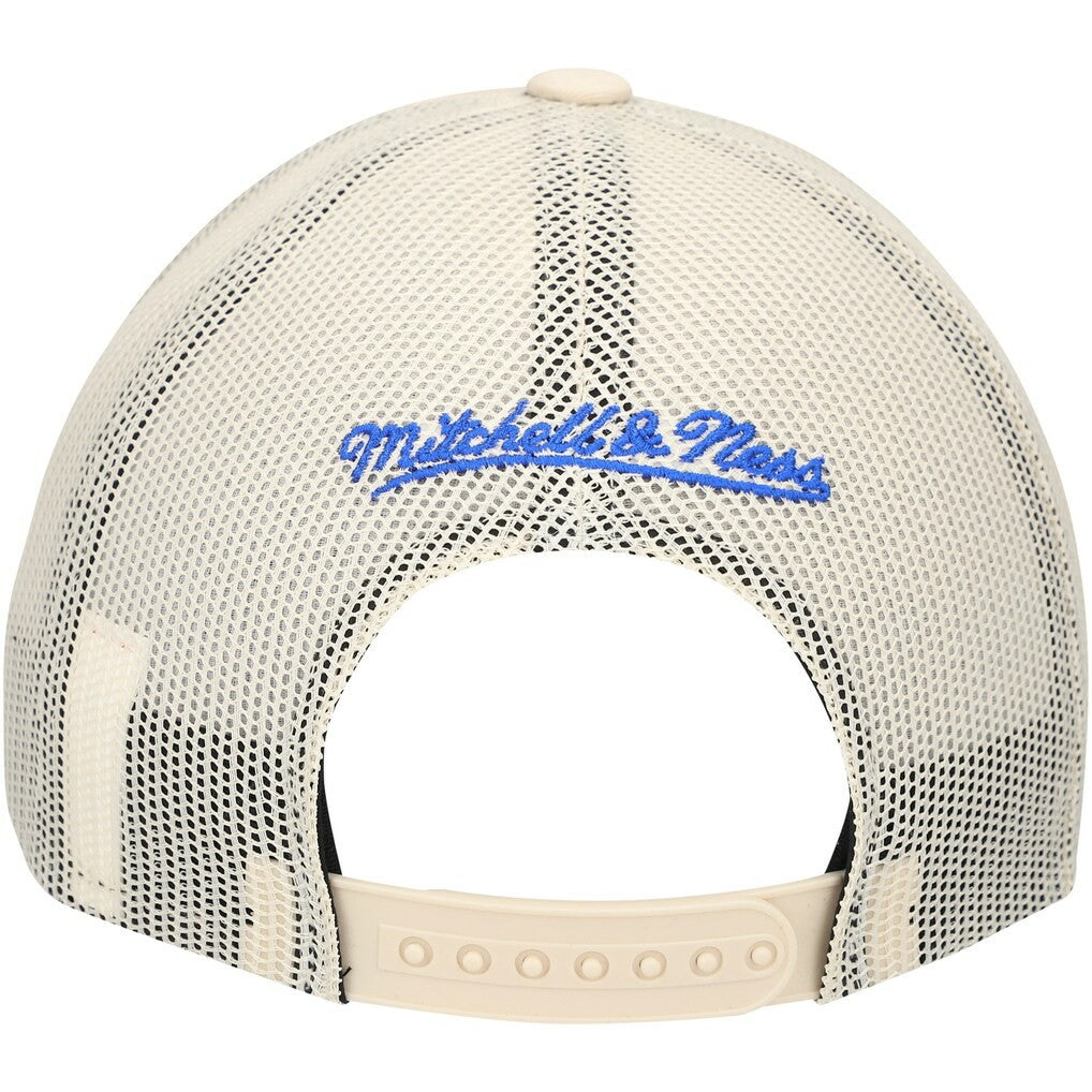 Dallas Mavericks Trucker Adjustable Hat Cream - NBA