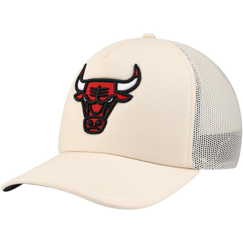 Chicago Bulls Trucker Adjustable Hat Cream - NBA