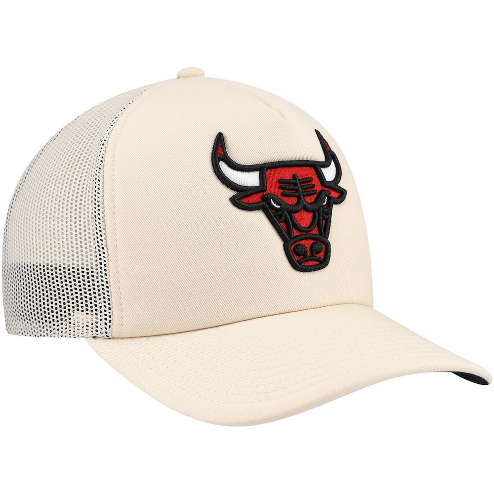 Chicago Bulls Trucker Adjustable Hat Cream - NBA