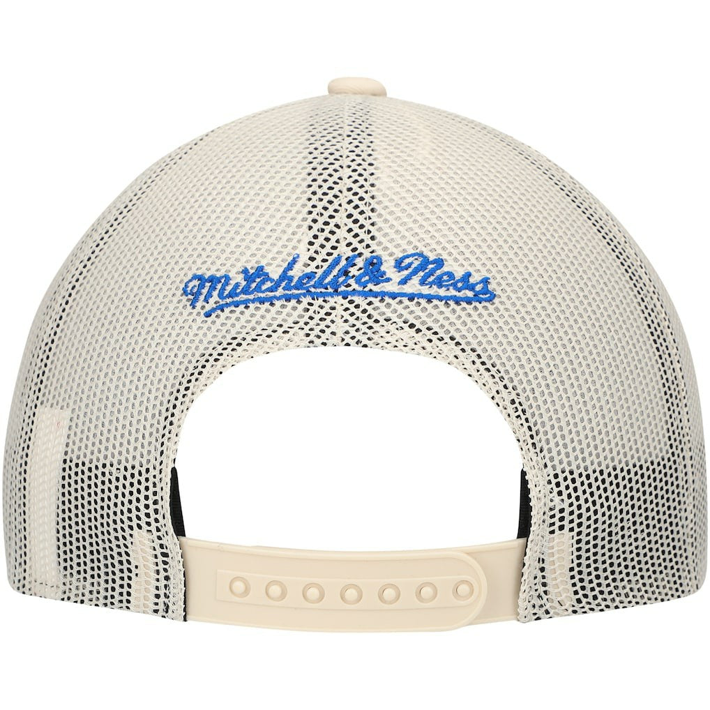 Golden State Warriors Trucker Adjustable Hat Cream - NBA