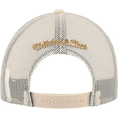 Vegas Golden Knights Mitchell & Ness Foam Front Trucker Adjustable Hat - Cream - NHL