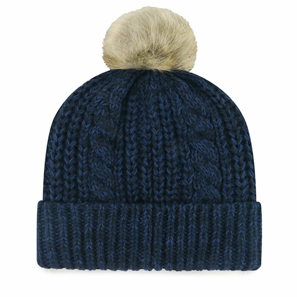 Houston Texans '47 Women's Meeko Cuffed Knit Hat with Pom Navy | 47 brand